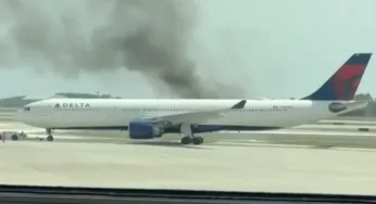 Incendio en motor de avión Delta en aeropuerto de Orlando provoca evacuación